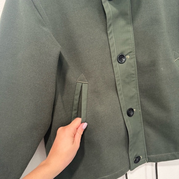 G-STAR Raw Green Trucker Collar Jacket XS - Picture 3 of 13